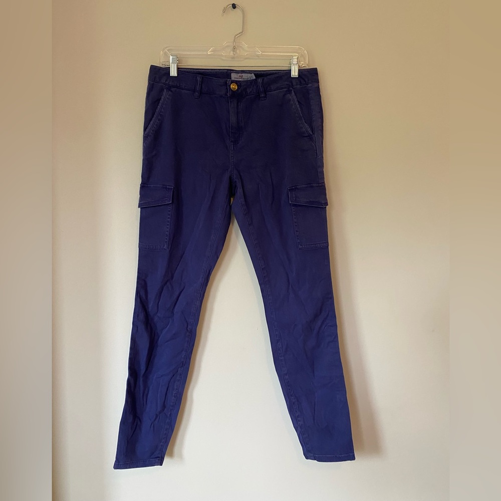 Lilly Pulitzer Blue Pocket Ankle Zip Size 6